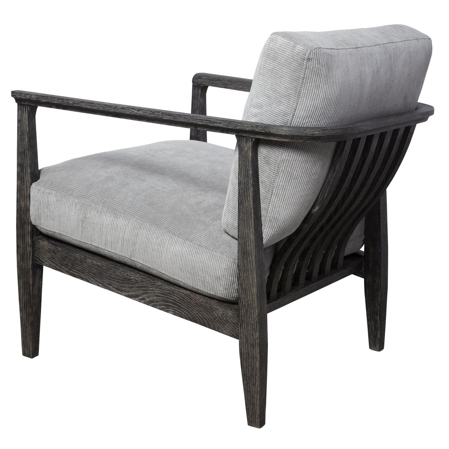 Uttermost - 23657 - Accent Chair - Brunei - Dark Ebony