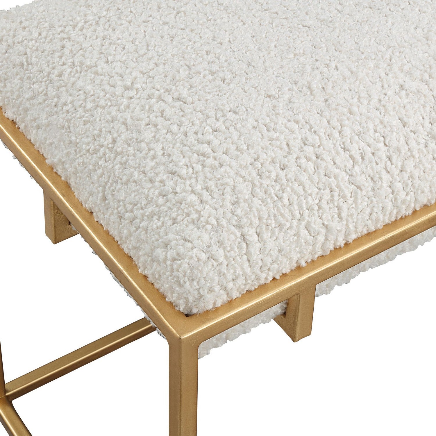 Uttermost - 23663 - Bench - Paradox - Gold Leafed Iron