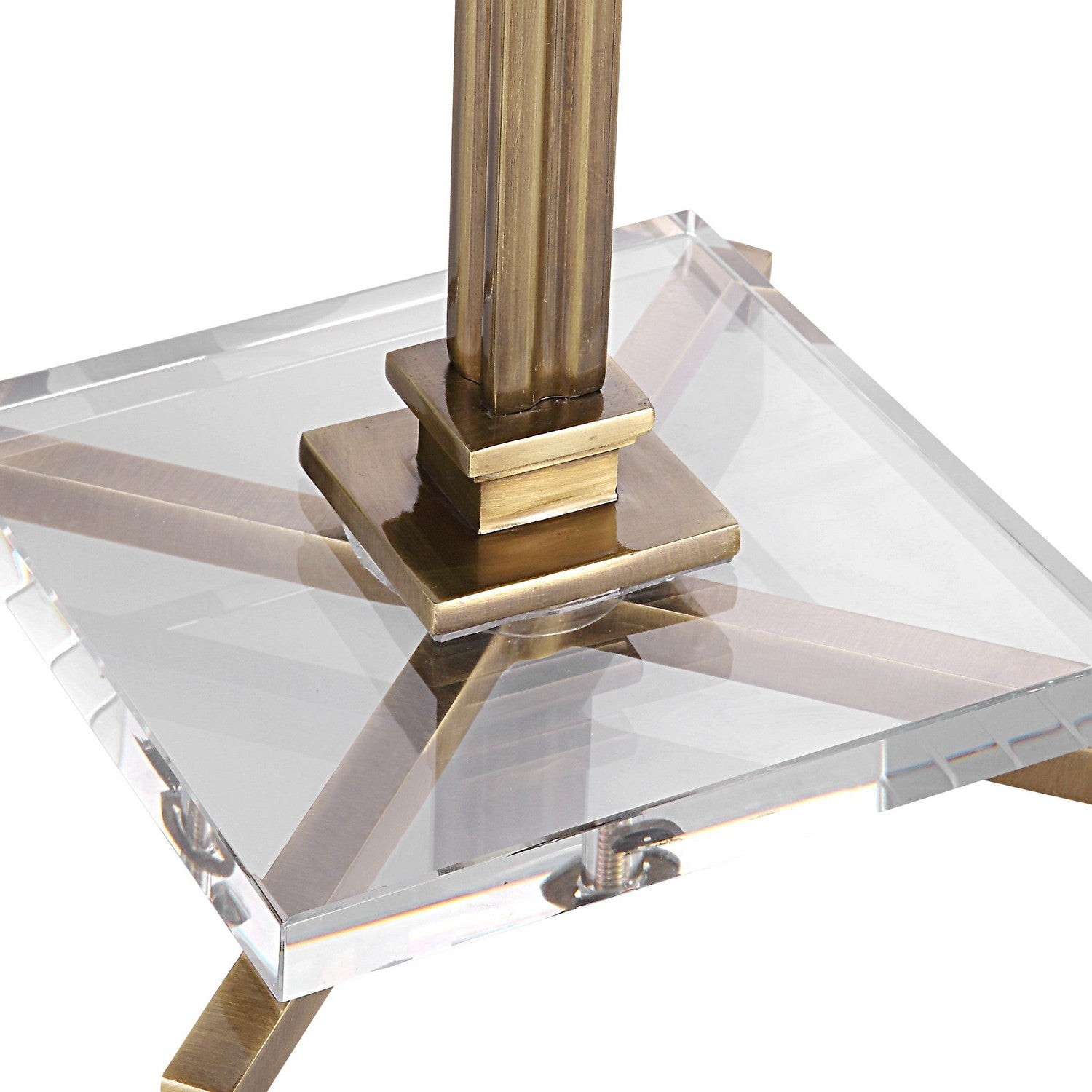 Uttermost - 25142 - Drink Table - Richelieu - Brushed Brass