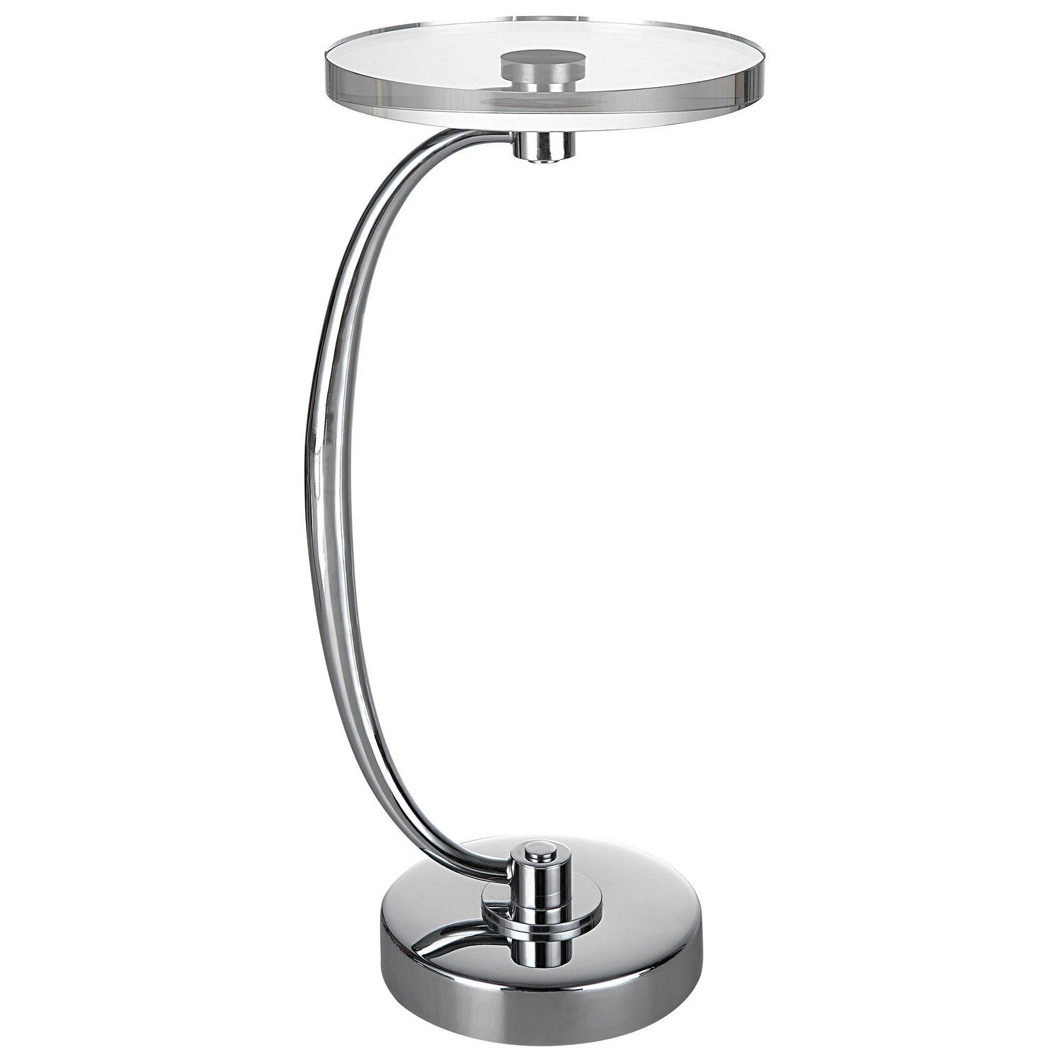 Uttermost - 25144 - Drink Table - Waveney - Polished Nickel