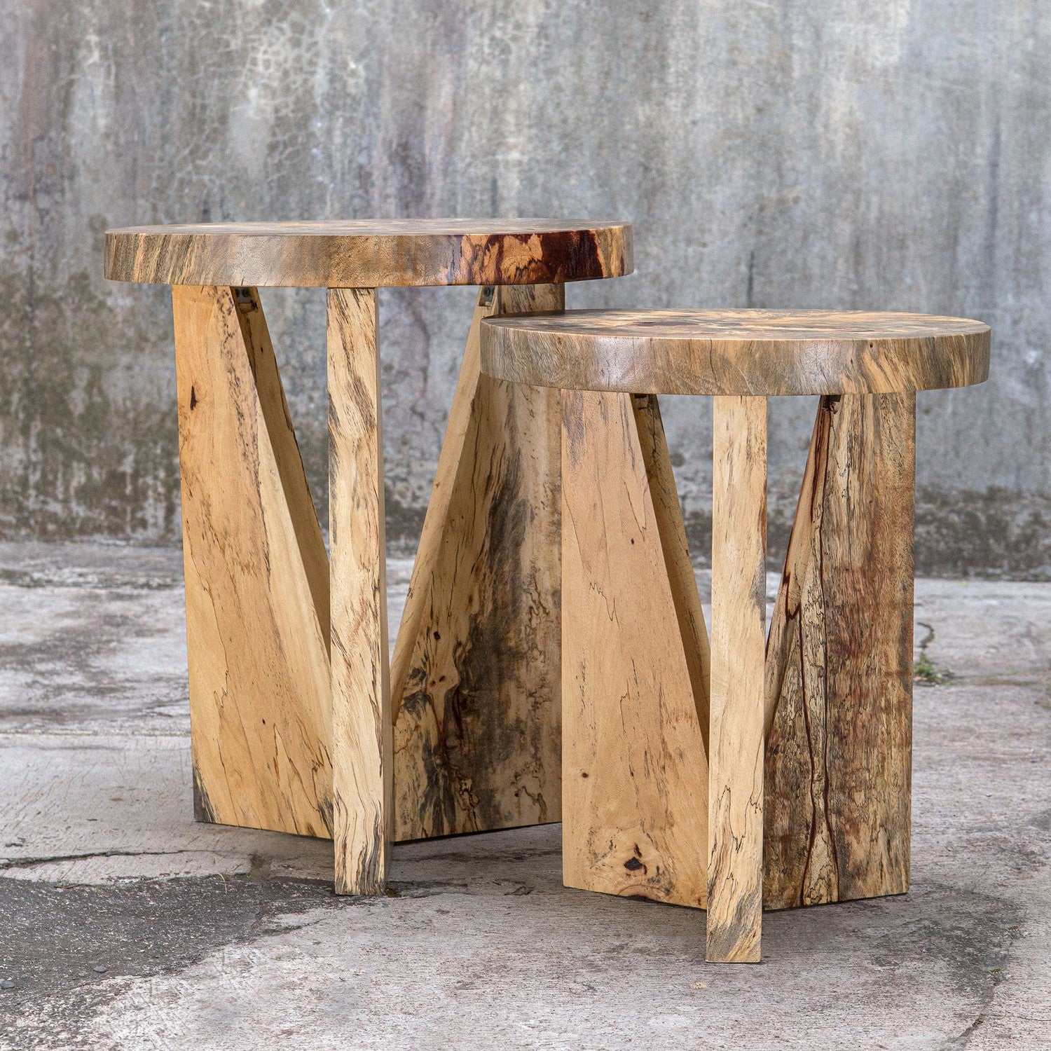 Uttermost - 25496 - Nesting Tables, S/2 - Nadette - Natural