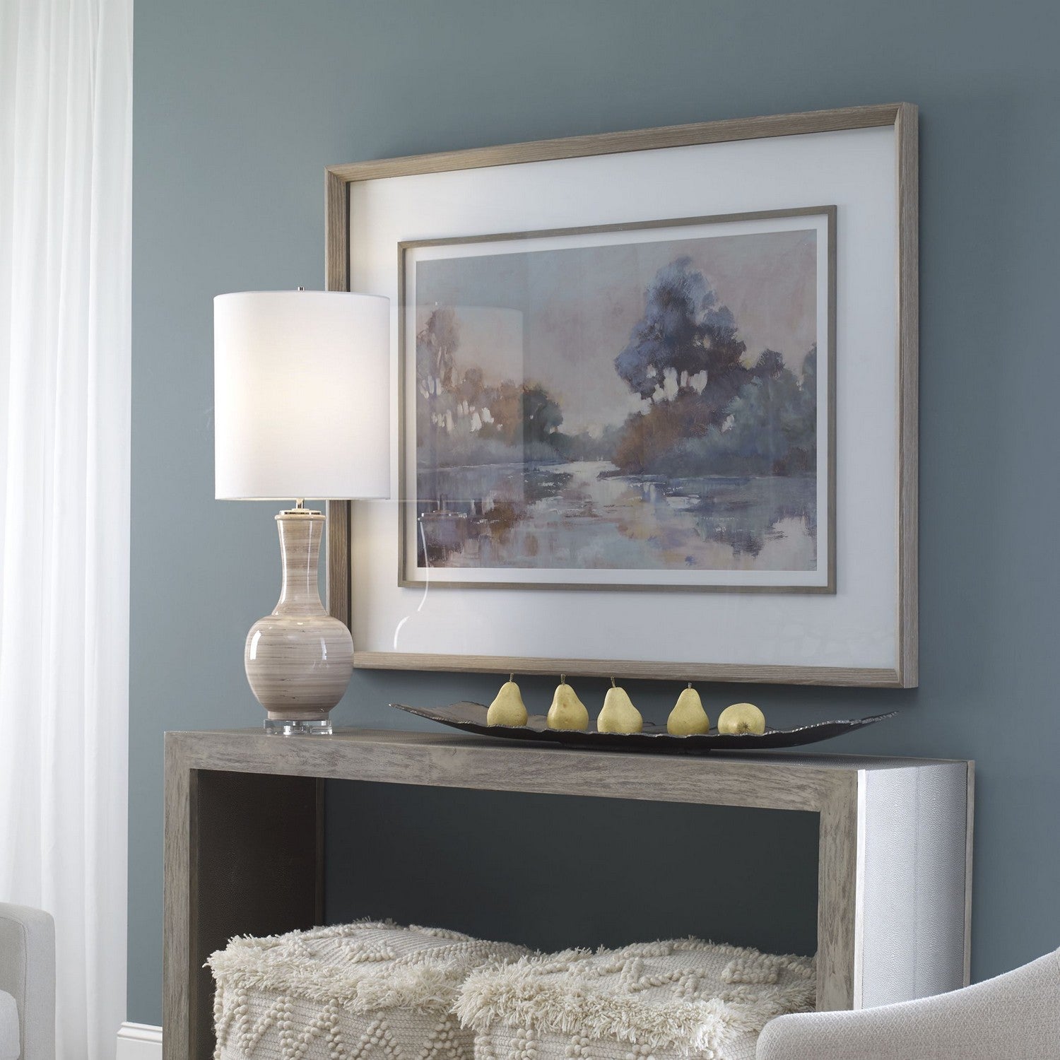 Uttermost - 41418 - Framed Prints - Morning Lake - Wood