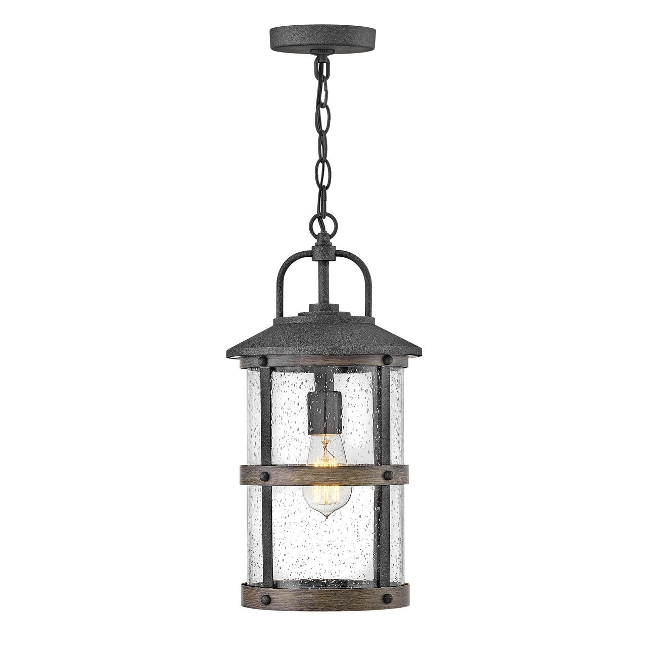 Hinkley - 2682DZ-LV - LED Hanging Lantern - Lakehouse - Aged Zinc