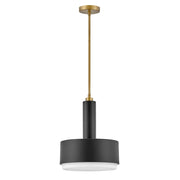 Hinkley - 30074BK - LED Pendant - Cedric - Black