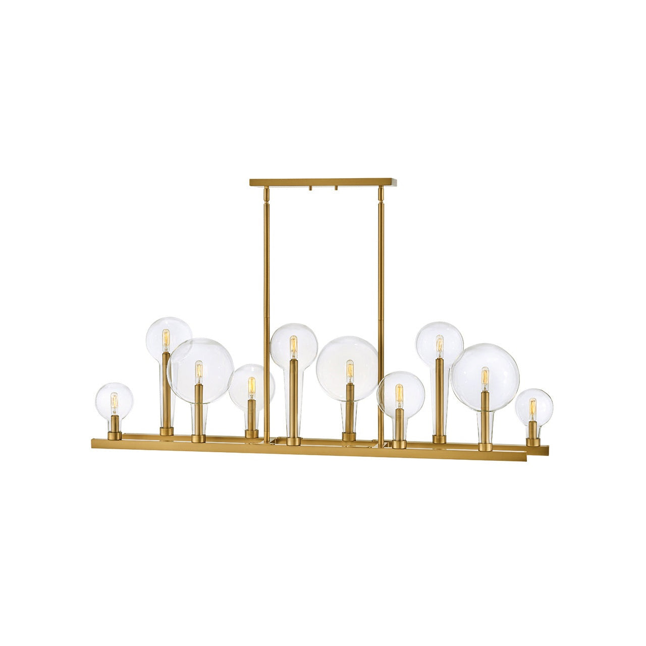 Hinkley - 30528LCB - LED Linear Chandelier - Alchemy - Lacquered Brass