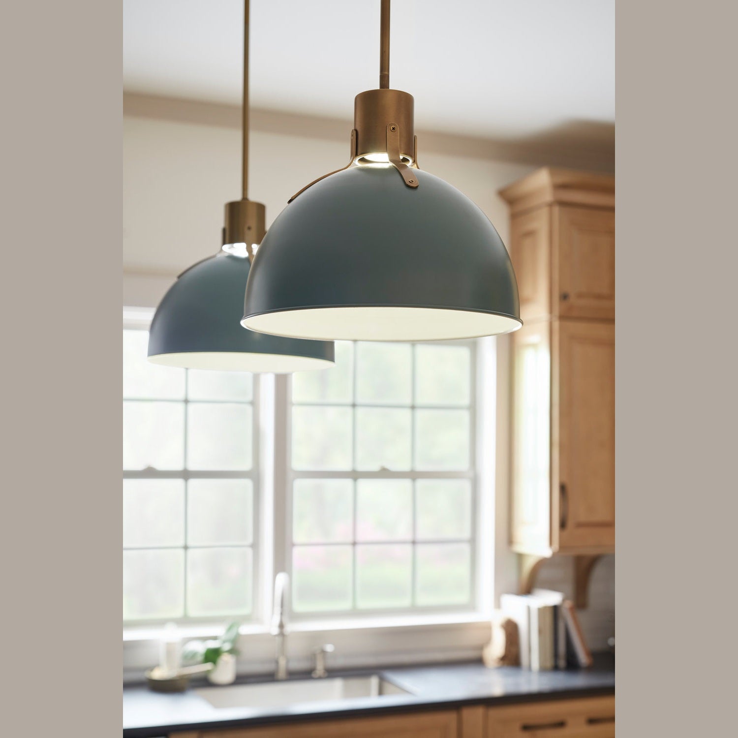 Hinkley - 3487SGN - LED Pendant - Argo - Sage Green