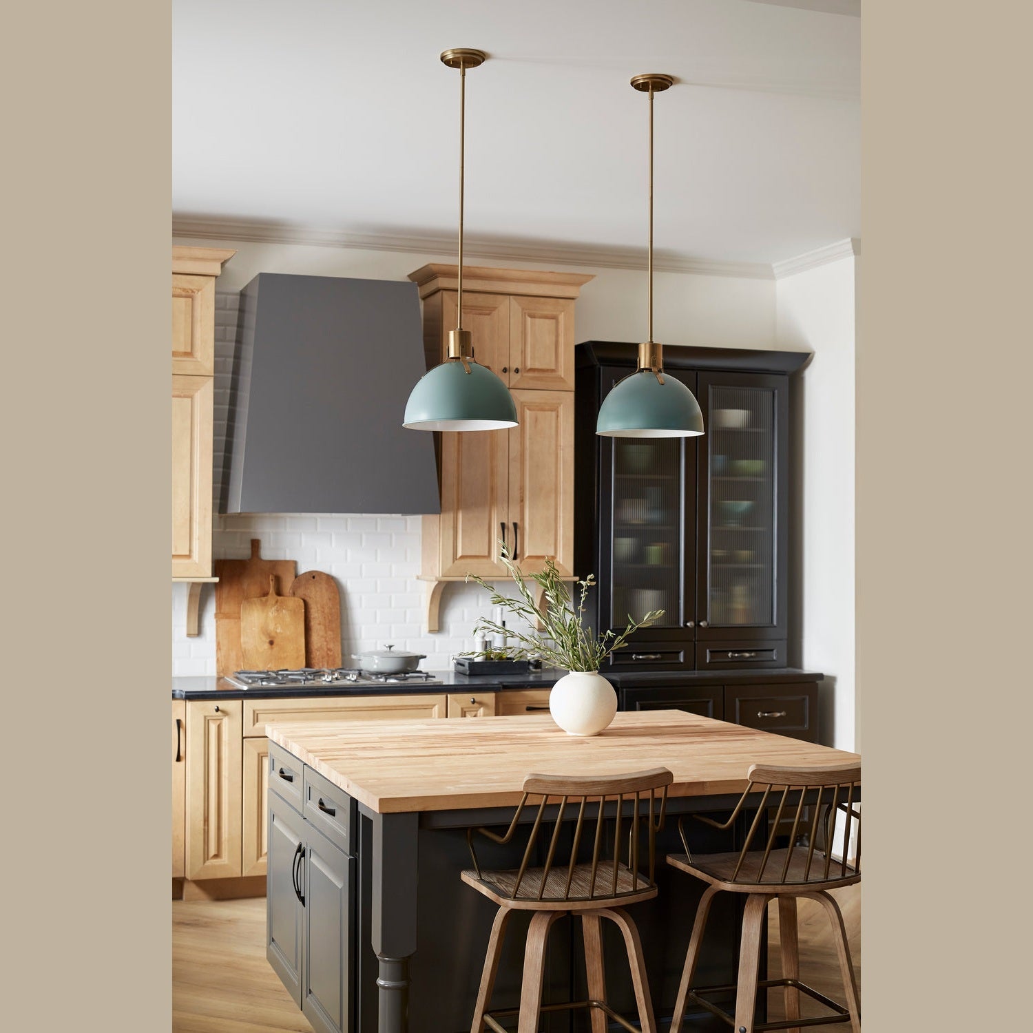 Hinkley - 3487SGN - LED Pendant - Argo - Sage Green