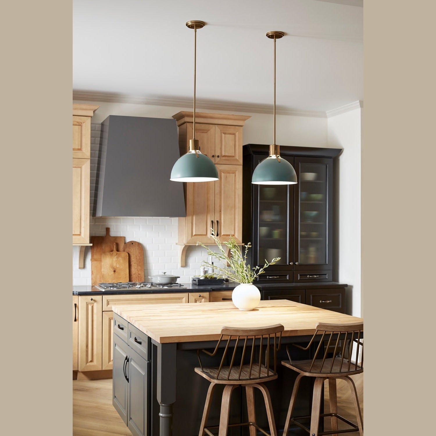 Hinkley - 3487SGN - LED Pendant - Argo - Sage Green