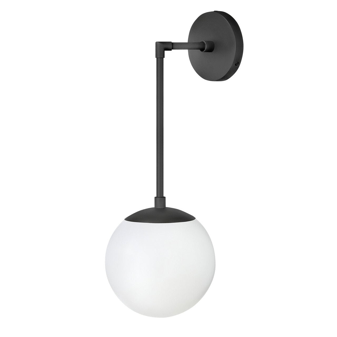 Hinkley - 3742BK-WH - LED Wall Sconce - Warby - Black
