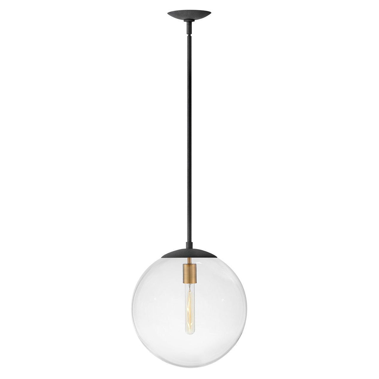 Hinkley - 3744DZ - LED Pendant - Warby - Aged Zinc