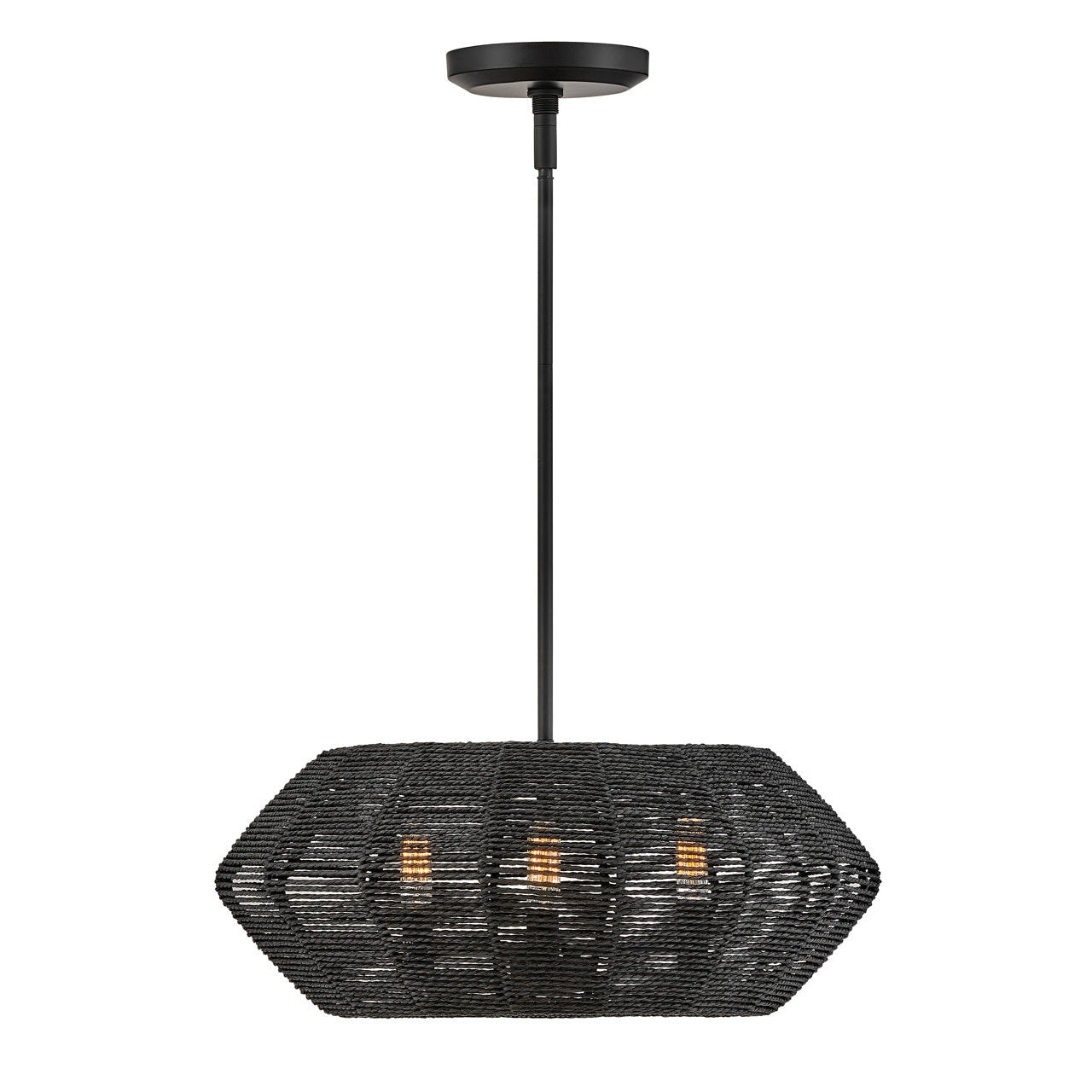 Hinkley - 40383BLK - LED Chandelier - Luca - Black