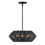 Hinkley - 40383BLK - LED Chandelier - Luca - Black