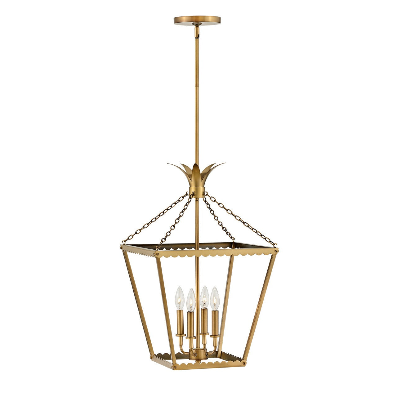 Hinkley - 41925HB - LED Pendant - Palma - Heritage Brass