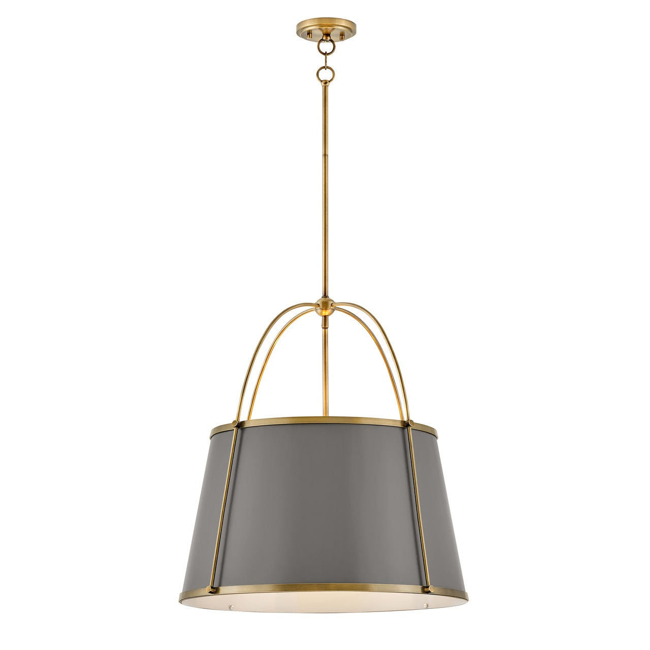 Hinkley - 4895LDB - LED Pendant - Clarke - Lacquered Dark Brass