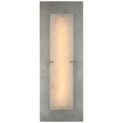 Visual Comfort Signature - ARN 2923BSL/ALB - LED Wall Sconce - Dominica - Burnished Silver Leaf and Alabaster