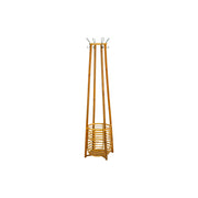 Kalalou - CLL2557 - Coat Rack Wth Umbrella Basket - Brown