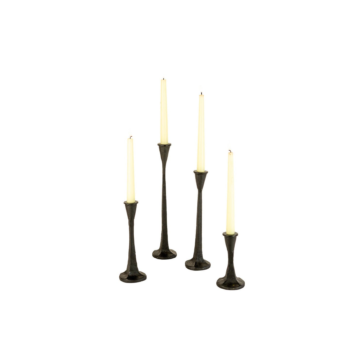 Kalalou - CYB1400 - Candle Holders - Black