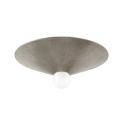 Troy Lighting - C7841-SSL - One Light Flush Mount - Summit - Graphite Grey