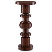 Currey and Company - 3000-0187 - Drinks Table - Sasha Collection - Dark Walnut