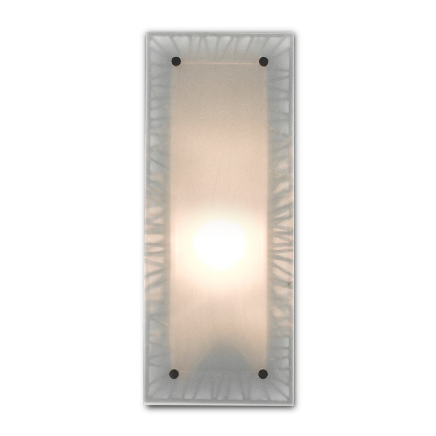 Currey and Company - 5000-0193 - One Light Wall Sconce - Vulcanus Wall Sconce - Satin Black/White