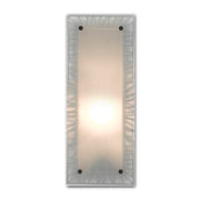 Currey and Company - 5000-0193 - One Light Wall Sconce - Vulcanus Wall Sconce - Satin Black/White