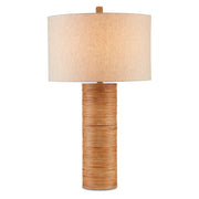 Currey and Company - 6000-0735 - One Light Table Lamp - Salome Table Lamp - Natural