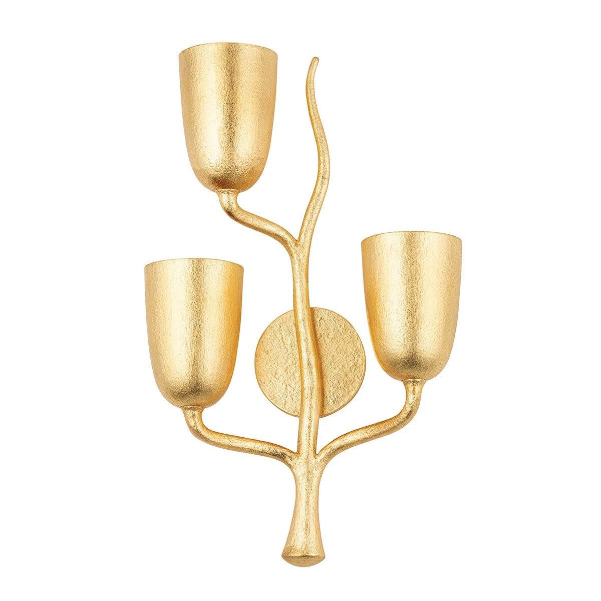 Hudson Valley - 5003-L-GL - Three Light Wall Sconce - Vine - Gold Leaf