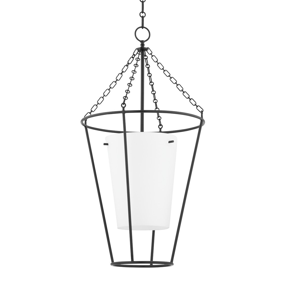 Hudson Valley - MDS211-AI - One Light Lantern - Worchester - Aged Iron