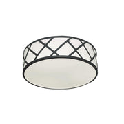 AFX Lighting - HVNF17LAJUDBK-BB - LED Flush Mount - Haven - Black