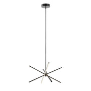 AFX Lighting - JAXP24L30D1BK - LED Pendant - Jaxx - Black