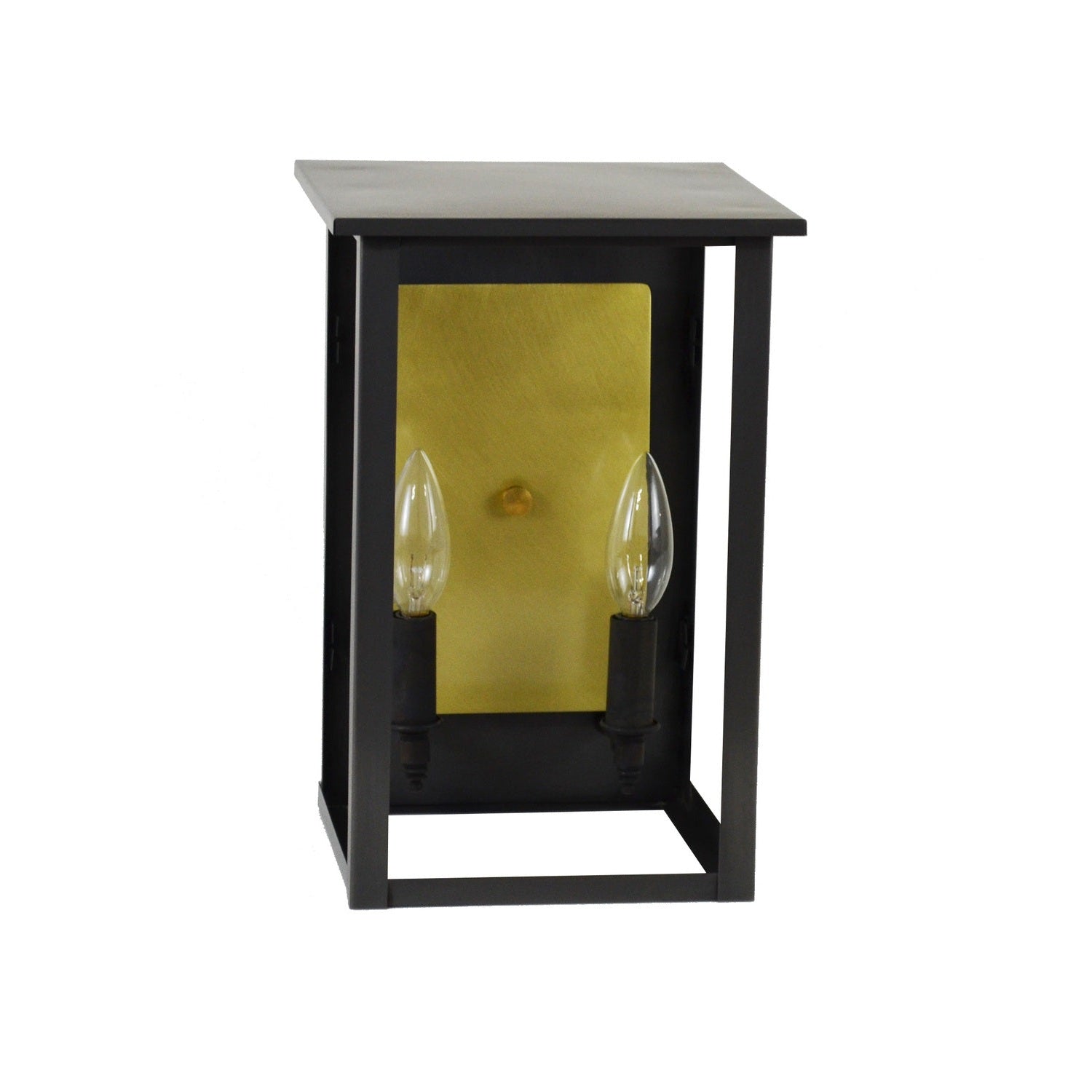 Northeast Lantern - 8971R-DB-LT2-CLR-BR85 - Two Light Wall Lantern - Ashford - Dark Brass