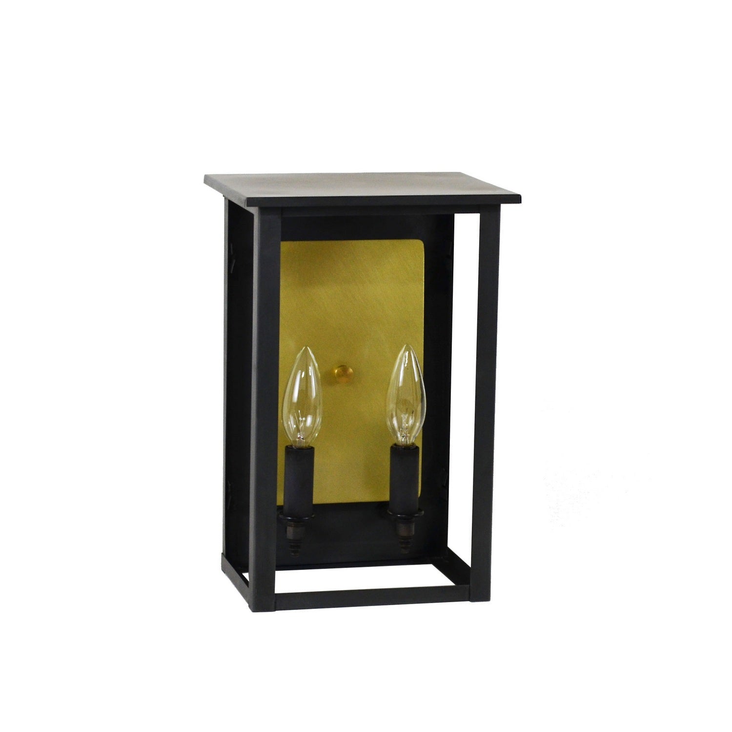 Northeast Lantern - 8991R-DB-LT2-CLR-BR85 - Two Light Wall Lantern - Ashford - Dark Brass