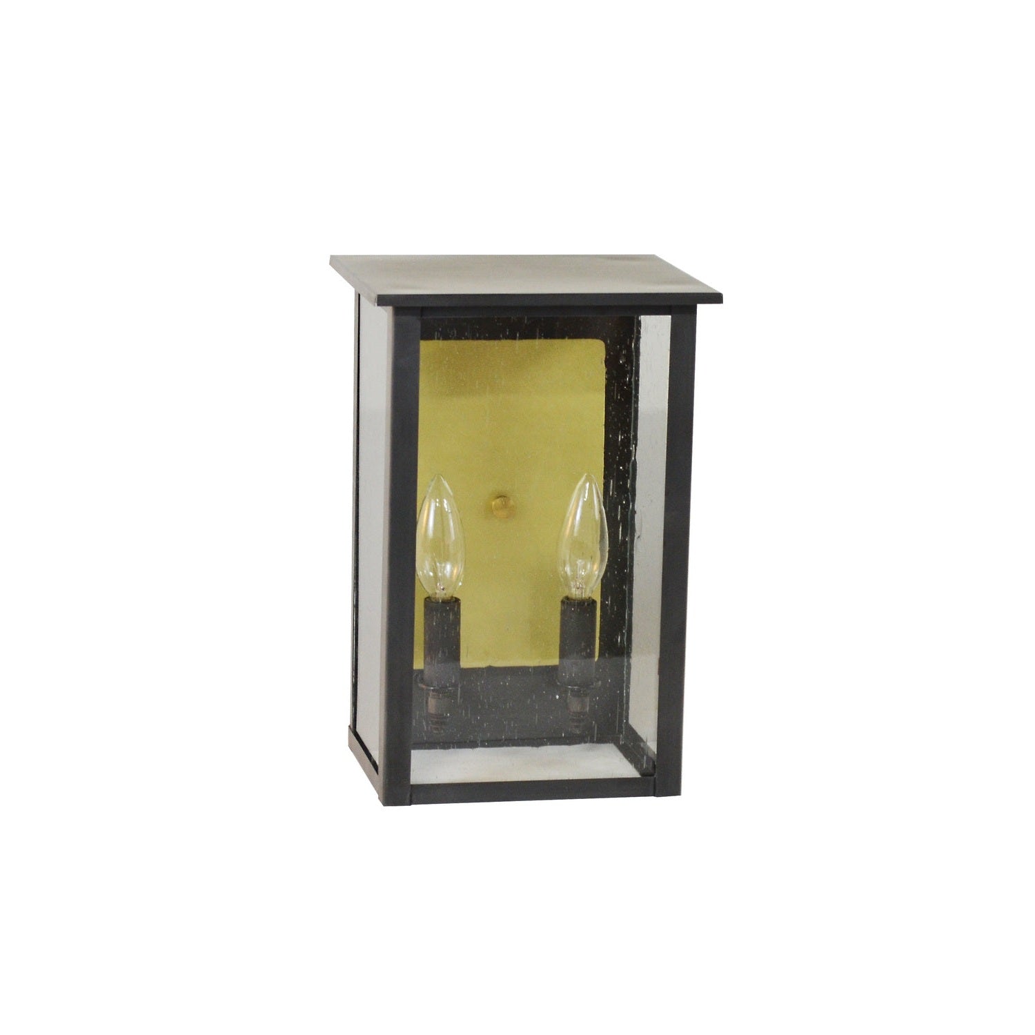Northeast Lantern - 8991R-DB-LT2-CSG-BR85 - Two Light Wall Lantern - Ashford - Dark Brass