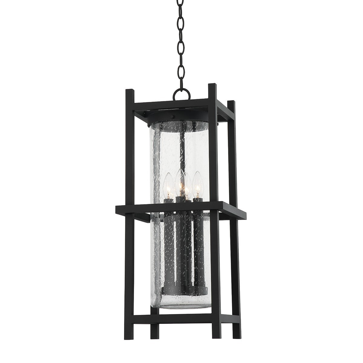 Troy Lighting - F7526-TBK - Four Light Exterior Lantern - Carlo - Textured Black