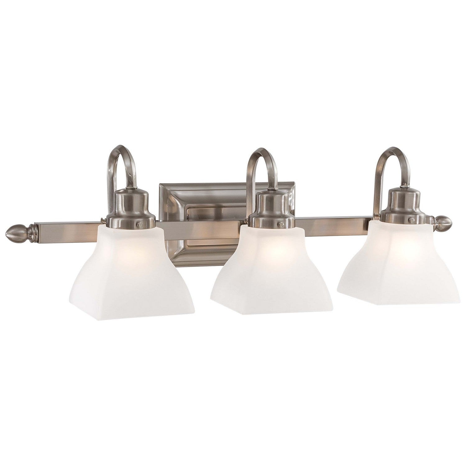 Minka-Lavery - 5583-84 - Three Light Bath - Mission Ridge - Brushed Nickel