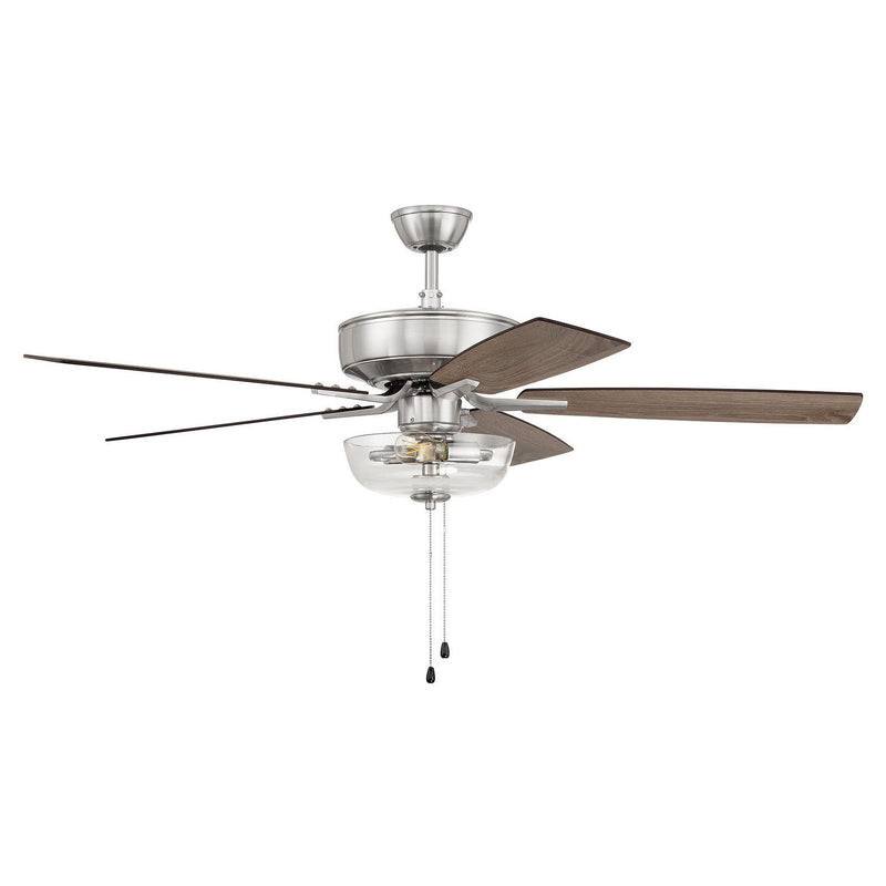 Craftmade - P101BNK5-52DWGWN - 52"Ceiling Fan - Pro Plus 101 - Brushed Polished Nickel