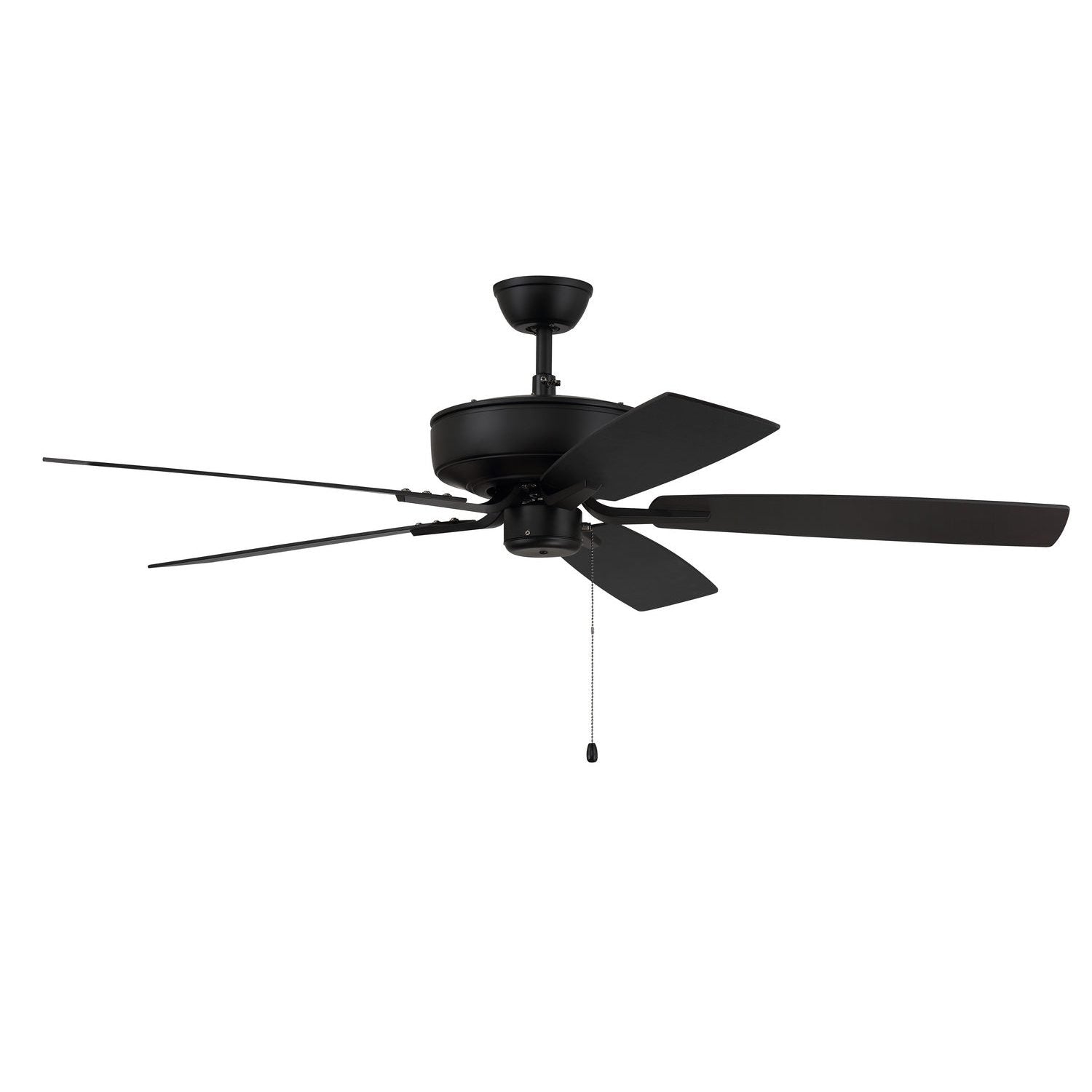 Craftmade - P52FB5-52FBGW - 52"Ceiling Fan - Pro Plus 52 Fan - Flat Black