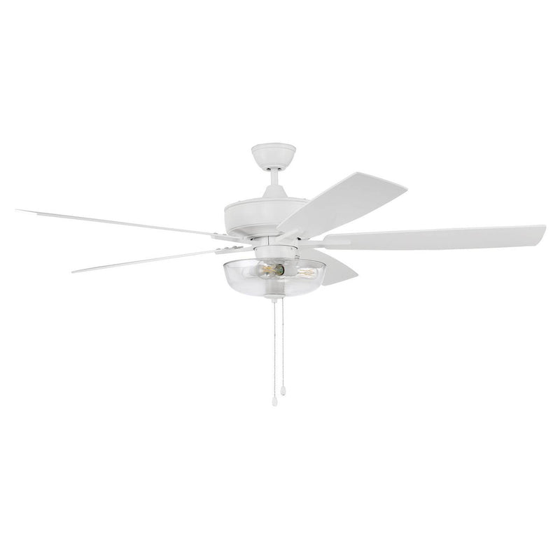 Craftmade - S101W5-60WWOK - 60"Ceiling Fan - Super Pro 101 - White