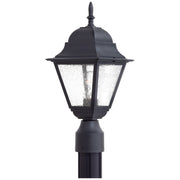 Minka-Lavery - 9066-66 - One Light Post Mount - Bay Hill - Coal