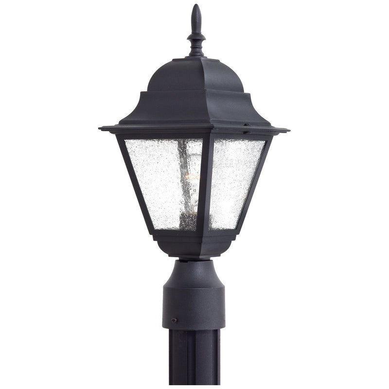 Minka-Lavery - 9066-66 - One Light Post Mount - Bay Hill - Coal