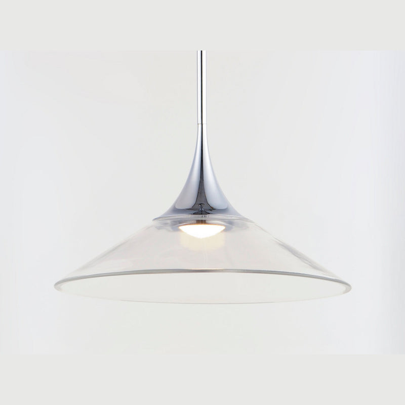 ET2 - E21535-24PC - LED Pendant - Cono - Polished Chrome