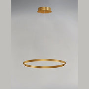 ET2 - E22724-GLD - LED Pendant - Groove WiZ - Gold