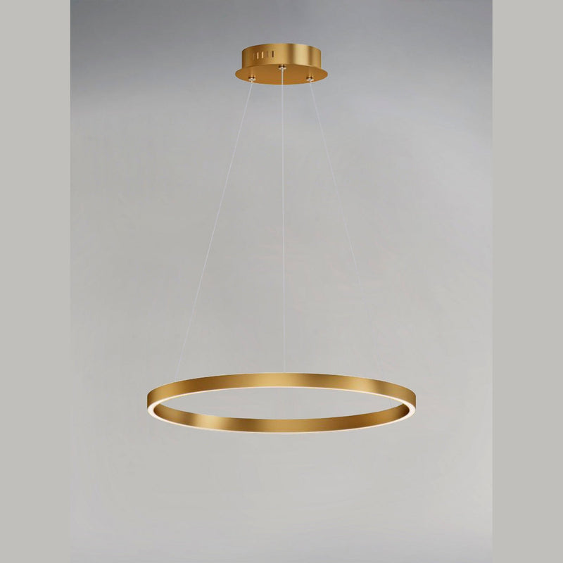 ET2 - E22724-GLD - LED Pendant - Groove WiZ - Gold