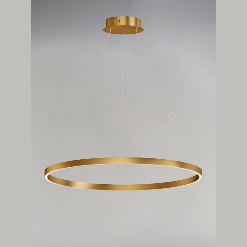 ET2 - E22726-GLD - LED Pendant - Groove WiZ - Gold