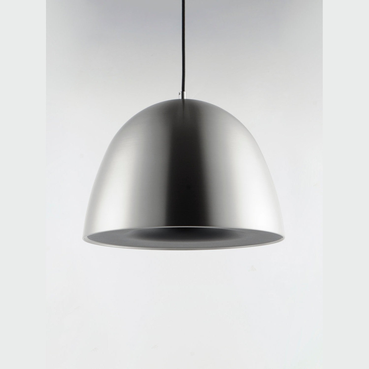 ET2 - E24916-SNBK - LED Pendant - Fungo - Satin Nickel / Black