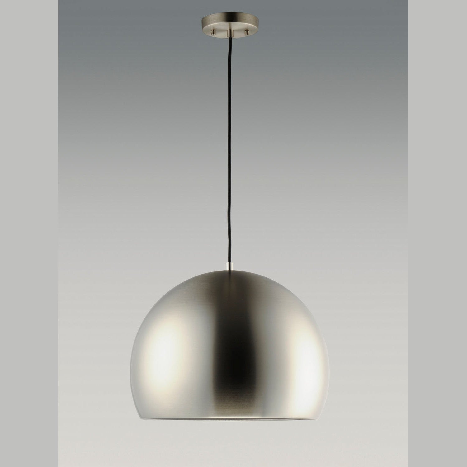 ET2 - E24926-SNBK - LED Pendant - Palla - Satin Nickel / Black