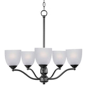 Maxim - 10065FTBK - Five Light Chandelier - Stefan - Black