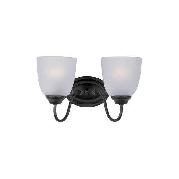 Maxim - 10072FTBK - Two Light Bath Vanity - Stefan - Black