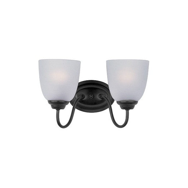Maxim - 10072FTBK - Two Light Bath Vanity - Stefan - Black