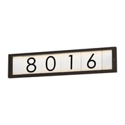 Maxim - 53651BK - LED Address Frame - Address - Black